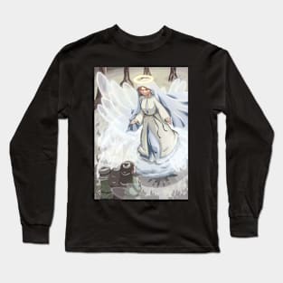 Our Lady of Fatima with the Three Children Long Sleeve T-Shirt